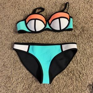 Matching bathing suit set